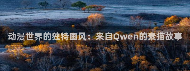 omofun66：动漫世界的独特画风：来自Qwen的素描故事